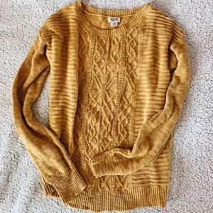 Mustard Knit Sweater